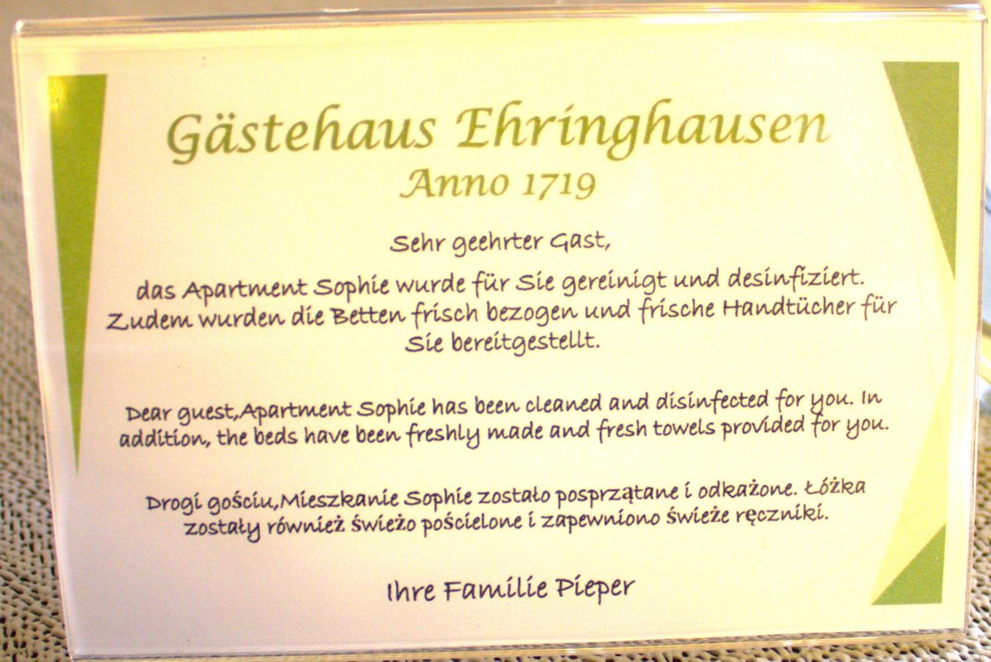 Gaestehaus Ehringhausen 63 雷姆沙伊德 外观 照片